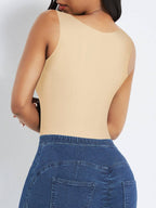 Wholesale Fake Two-piece Traceless Tummy Control Onesie