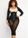 Wholesale U-shaped Free Cutting Cuff Design Postsurgical Breast Support Butt Lifting Shapewear