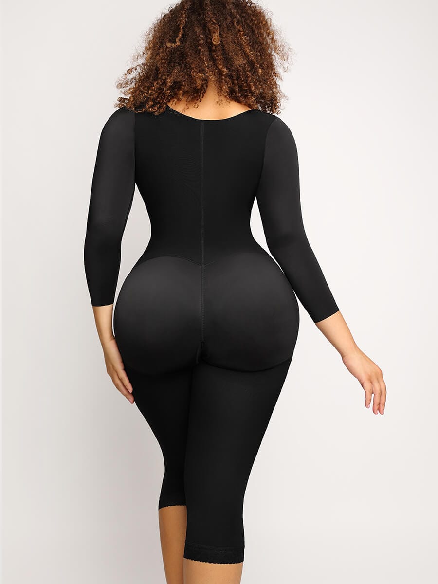 Wholesale U-shaped Free Cutting Cuff Design Postsurgical Breast Support Butt Lifting Shapewear