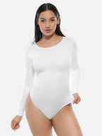 Wholesale Seamless Bodysuit Long Sleeve Slim Corset Shapewear Bodysuit