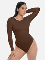 Wholesale Seamless Bodysuit Long Sleeve Slim Corset Shapewear Bodysuit
