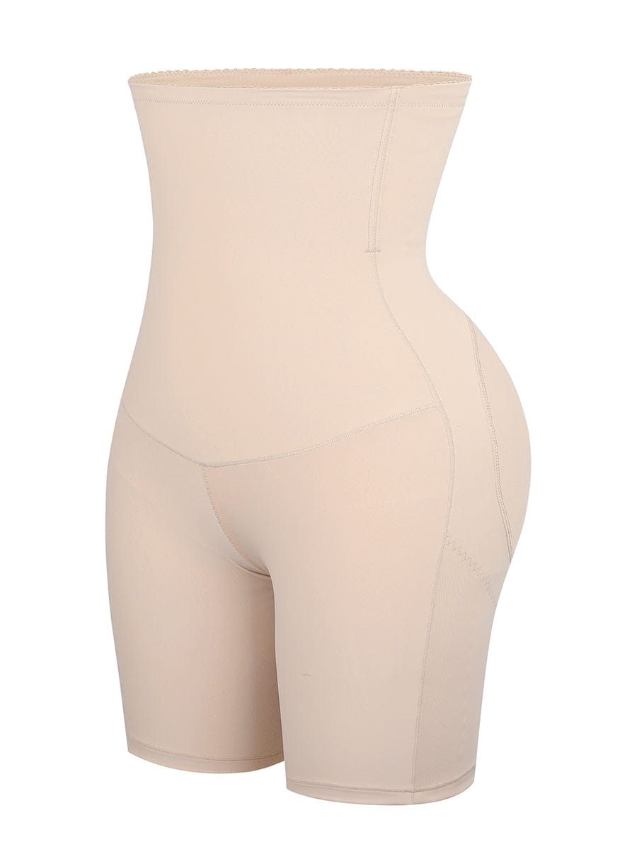 Wholesale High Waisted Slimming Belly Shaper Shorts Butt Lifter With 2 Steel Bones