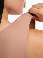 Wholesale🌿 Eco-friendly Seamless Square Neck Waist and Belly Shaping Jumpsuit