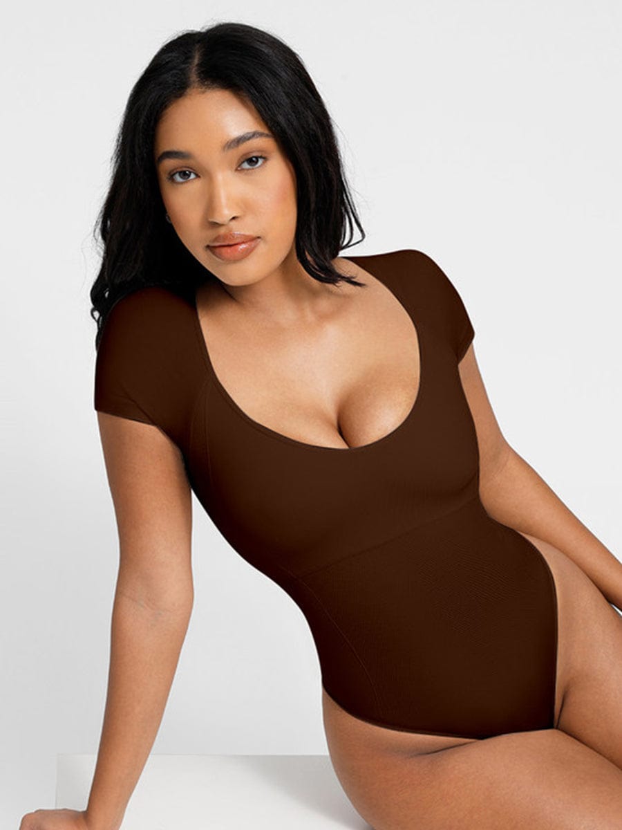 Wholesale 🌿Eco-friendly Seamless Super Strong Chest Support Shapewear Bodysuit