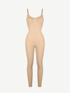 Wholesale Seamless Breast Support Waist and Abdomen Shaping Mid Thigh Body Shaper