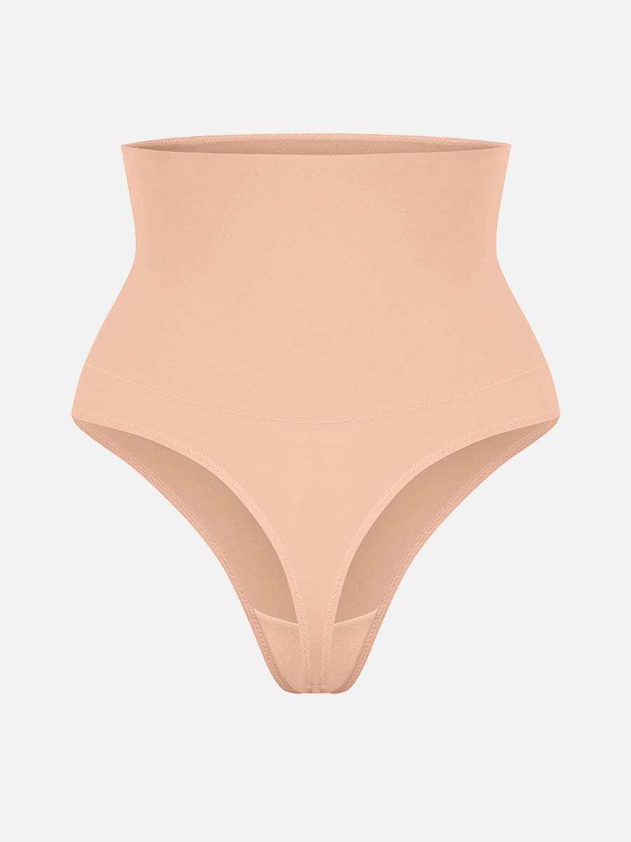 Wholesale High Waist Tummy Control Thong Shapewear Panties