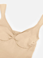 Wholesale Seamless Diamond Neck Bust Support Waist Control Panty Bodysuit