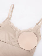 Wholesale Seamless lace Cami Waist Abdomen Shaping Thong Bodysuit