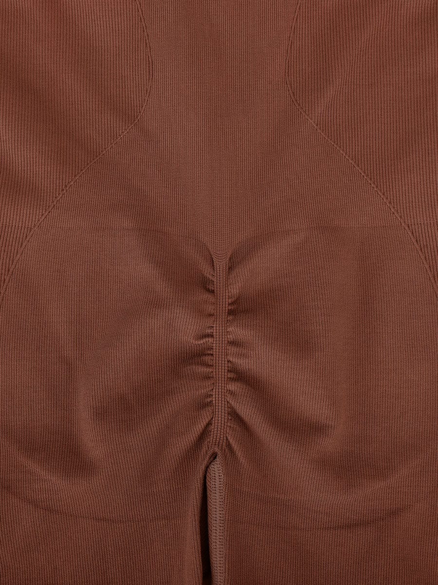 Wholesale Seamless Zip Front Full-Length Racerback 2-in-1 Sport Shaping Jumpsuit