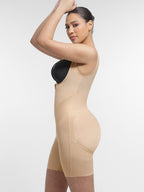 Wholesale U-Shaped Chest Support Waist Control Peach Butt Post Surgery Full Body Shapewear