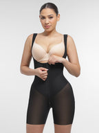 Wholesale U-Shaped Chest Support Waist Control Peach Butt Post Surgery Full Body Shapewear