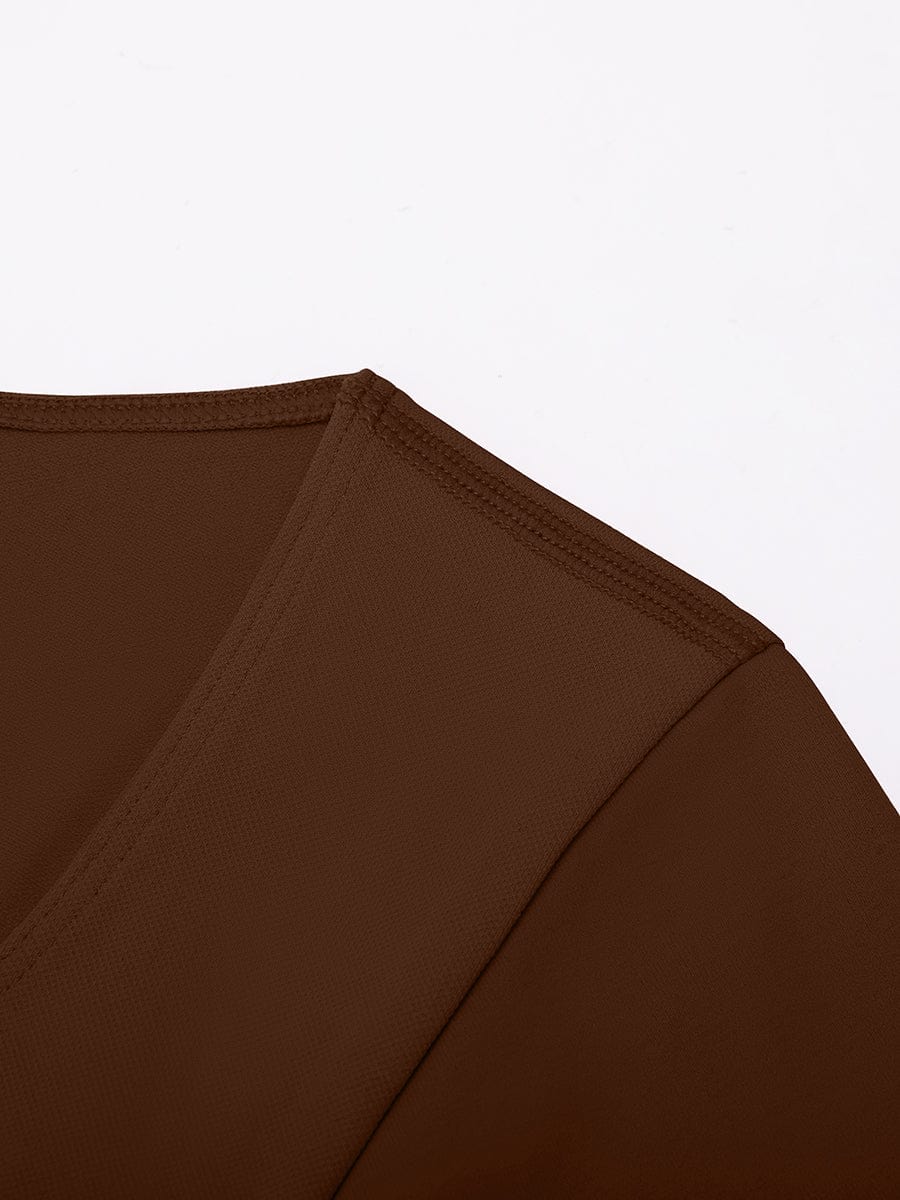 Wholesale Seamless Diamond Neck Bust Support Waist and Tummy Control Shaping Top