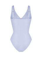 Wholesale Waist Shaping Mesh Eco Lining Ruched Brief One Piece Swimsuit with Pads