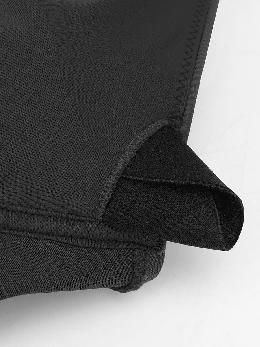 Wholesale Deep V Ruched Shaping Mesh One Piece Swimsuit with Removable Pads