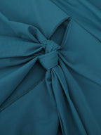 Wholesale Deep V Ruched Shaping Mesh One Piece Swimsuit with Removable Pads