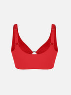 Wholesale Deep V Metal Ring Drawstring Tummy Control Swimsuit with Removable Pads