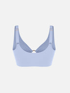 Wholesale Deep V Metal Ring Drawstring Tummy Control Swimsuit with Removable Pads