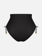 Wholesale Deep V Metal Ring Drawstring Tummy Control Swimsuit with Removable Pads