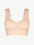 Wholesale Fitted V-Neck Seamless Bra Tank Top