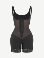 Wholesale Latex Open Bust Jumpsuit Tummy Control Shapewear