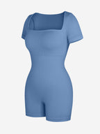 Wholesale Eco-friendly🌿 Seamless Romper Ribbed Sport Shapewear