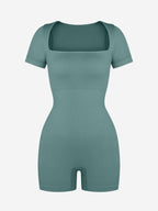 Wholesale Eco-friendly🌿 Seamless Romper Ribbed Sport Shapewear