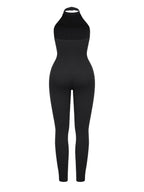 Wholesale One Piece Halter Thigh Slimming Shapewear Jumpsuits