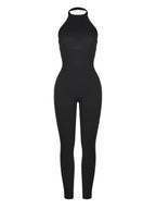 Wholesale One Piece Halter Thigh Slimming Shapewear Jumpsuits