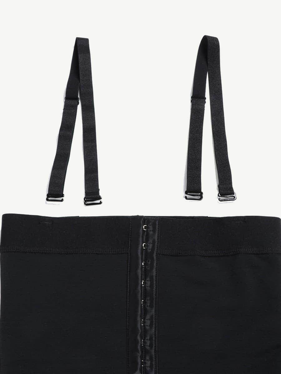 Wholesale Big Size Lace Trim Postoperative Full Body Shaper