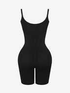 Wholesale Seamless Open-Bust Abdomen Flattening Mid-Thigh Bodysuit