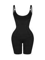 Wholesale Seamless Open-Bust Abdomen Flattening Mid-Thigh Bodysuit