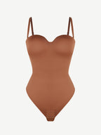 Wholesale One-Piece Underwire Strap Removable Waist And Abdomen Shaping Thong Bodysuit