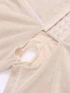 Wholesale Hook Open Crotch Three Hook Full Body Shaper Compression Garment