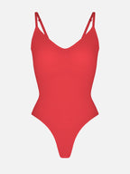 Wholesale Seamless Scultp Covered Bust Jumpsuit Thong Bodysuit