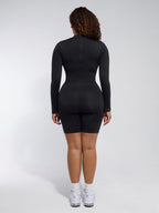 Wholesale Seamless Turtleneck Jumpsuit with Removable Cups