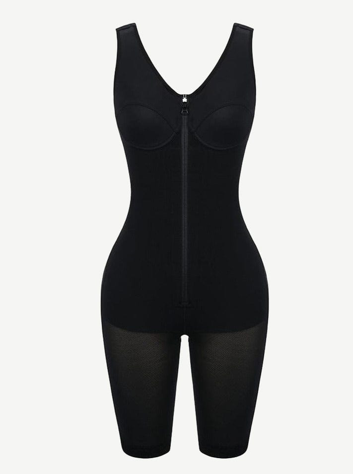 Wholesale Best Post Surgery Body Shaper Lace Open Crotch Flatten Tummy