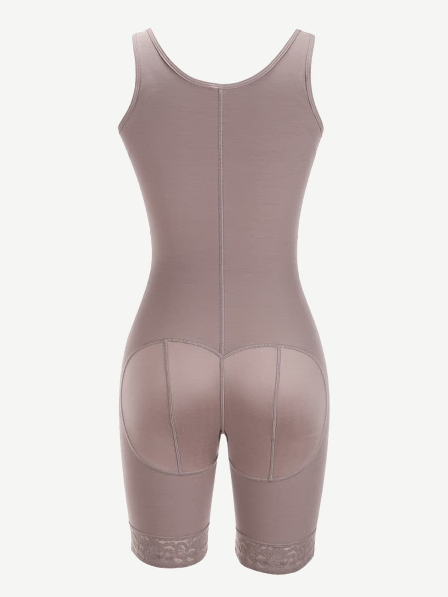 Wholesale Hook Open Crotch Three Hook Full Body Shaper Compression Garment