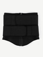 Wholesale Post Surgery Black Neoprene Double Belts Waist Trainer Slimming Belly