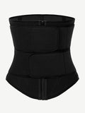 Wholesale Post Surgery Black Neoprene Double Belts Waist Trainer Slimming Belly