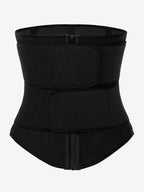 Wholesale Post Surgery Black Neoprene Double Belts Waist Trainer Slimming Belly