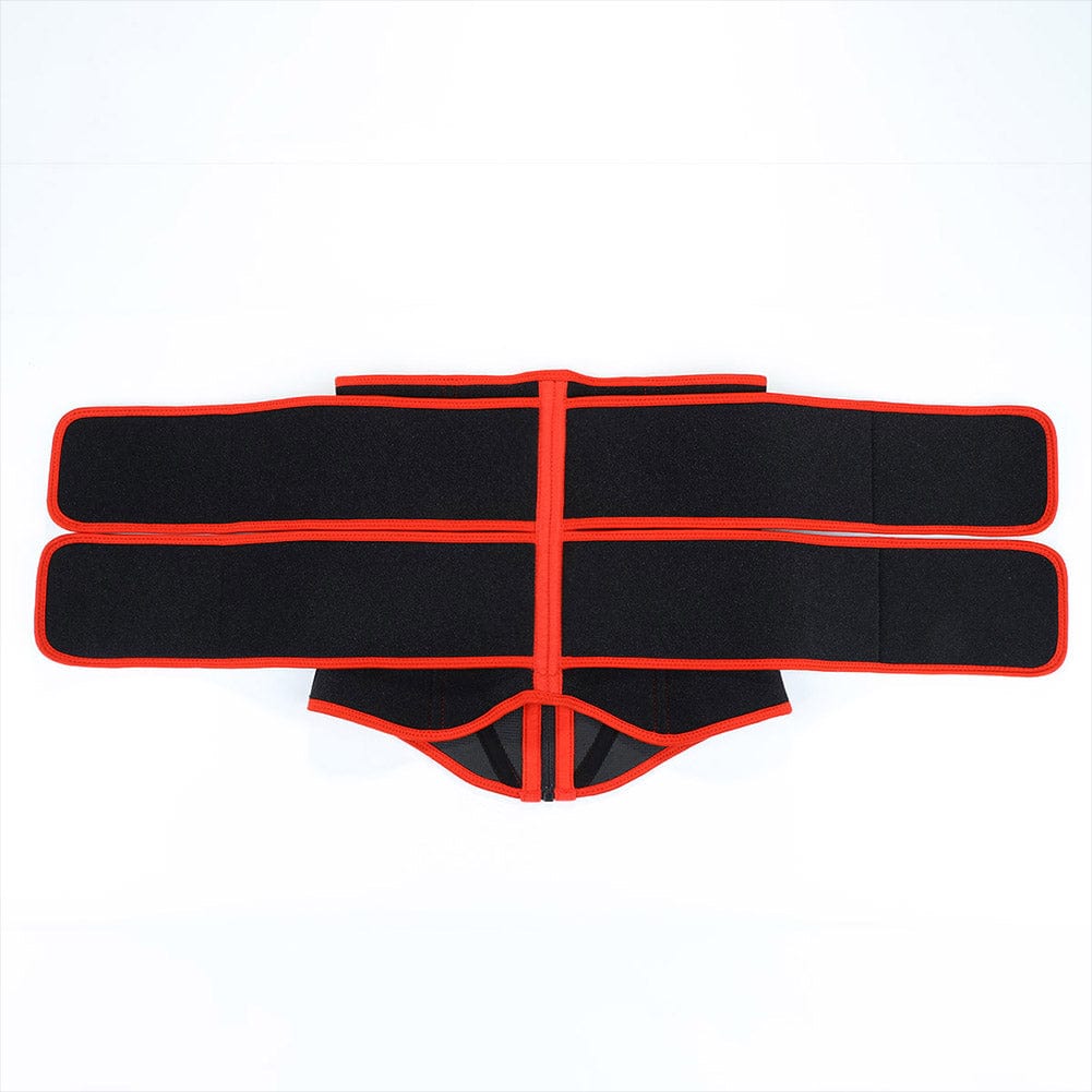 Wholesale Post Surgery Black Neoprene Double Belts Waist Trainer Slimming Belly