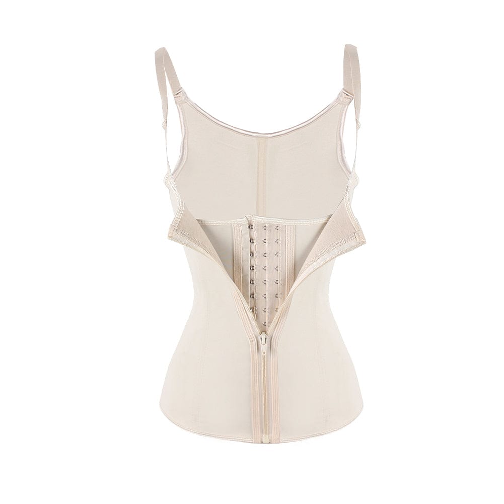 Wholesale 6 Steel Bones Waist Trainers Vest With 3 Row Hook