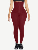 Wholesale Black Shape Leggings High Waist 3 Hooks Pockets Basic Shaping